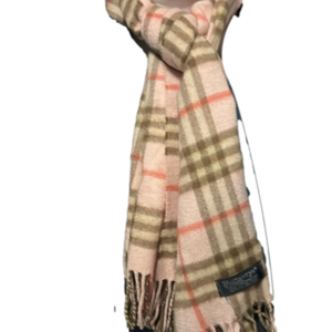Pink BURBERRY Cashmere SCARF